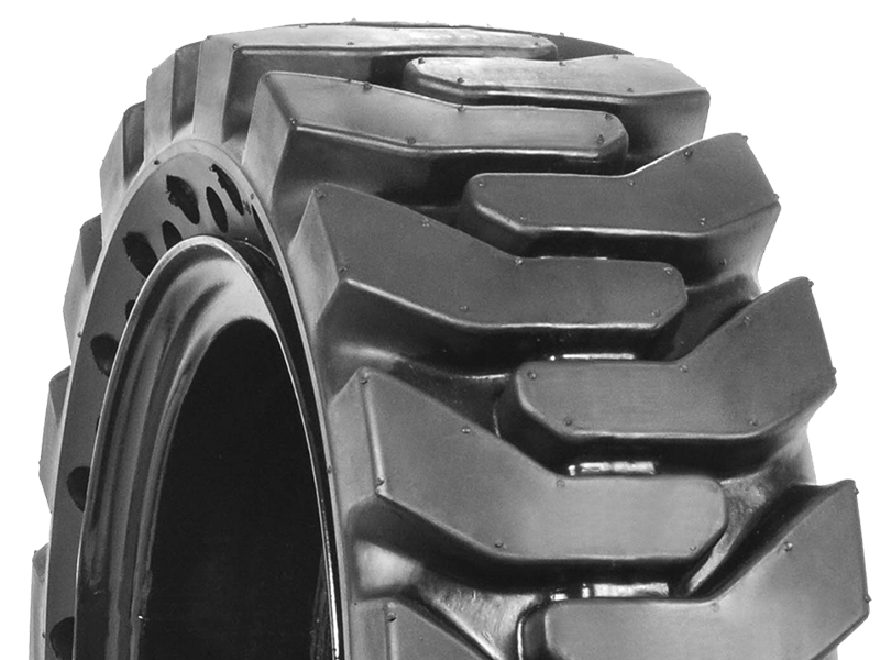 TNT HD R-4 skid steer solid rubber tires